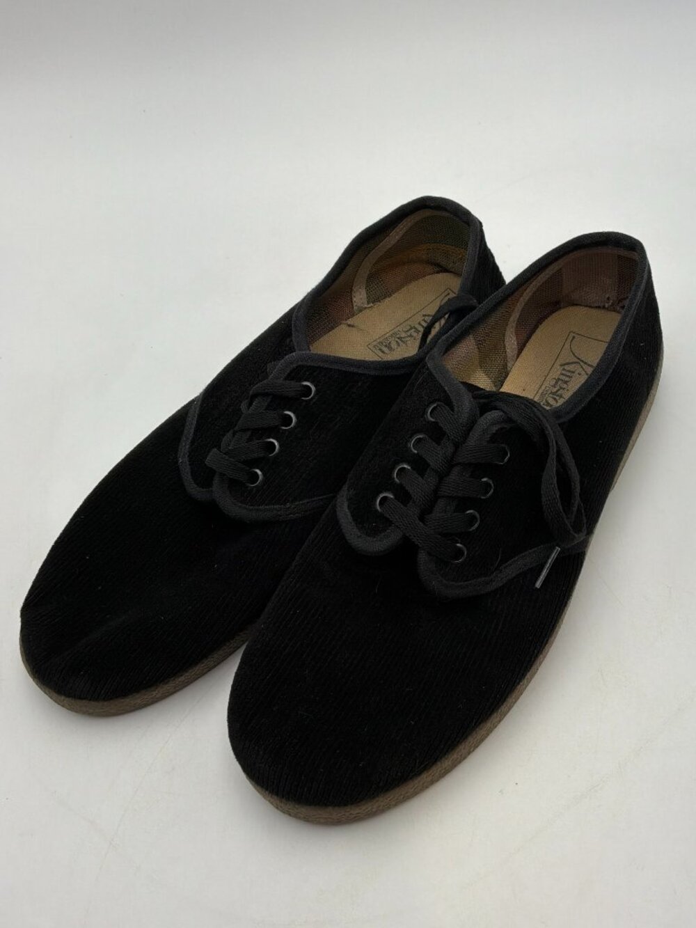 Kingston Black Corduroy Lace-up shoes Men size 12